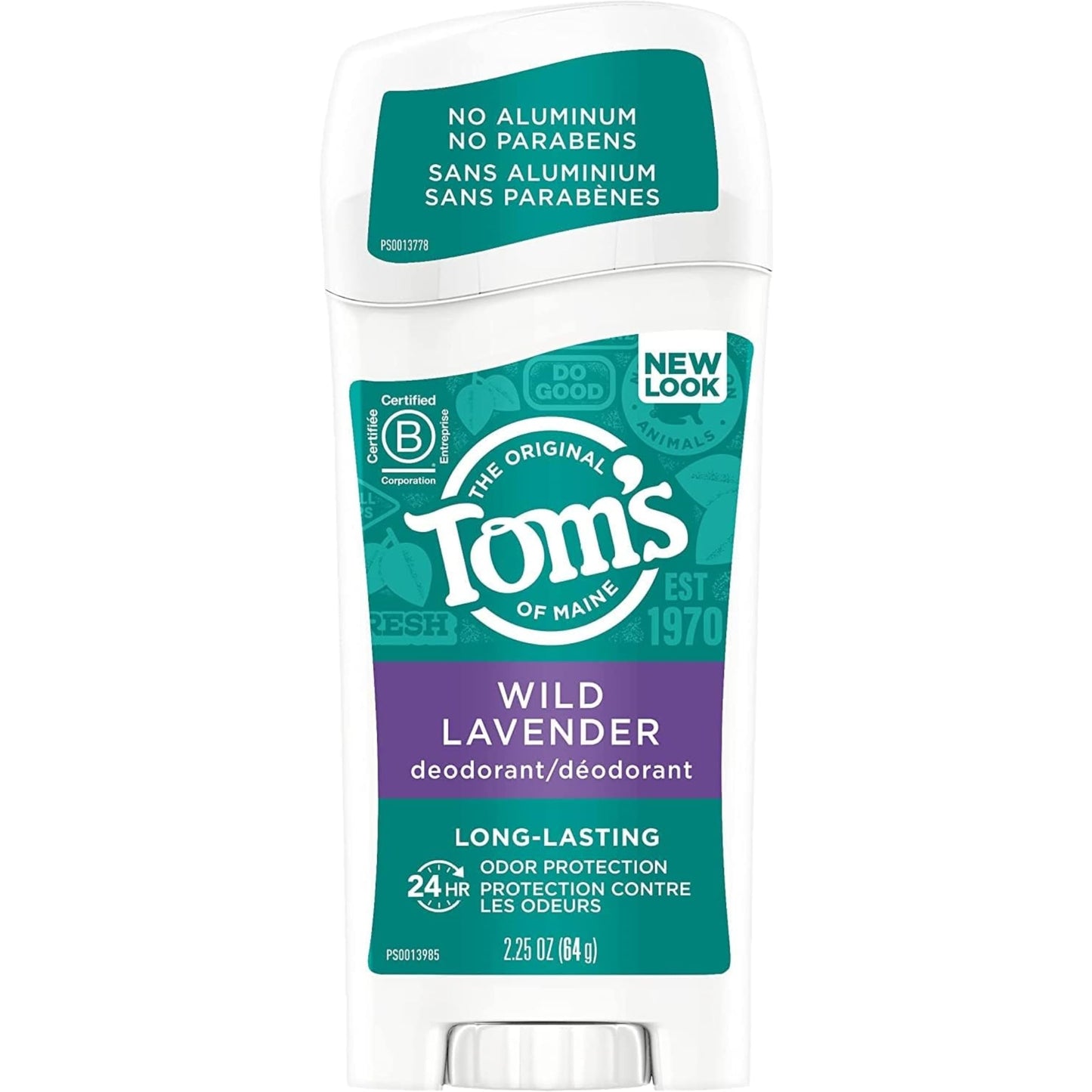 Tom's of Maine Natural Long-Lasting Deodorant Stick Lavender 2.25 Oz (Pack of 5) Beauty and Personal Care Tom's of Maine