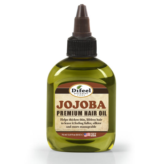 Difeel Premium Natural Hair Oil - Jojoba Oil 2.5 ounce Beauty & Personal Care Difeel