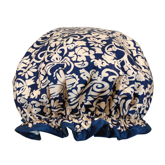 allydrew Reusable Women's Waterproof Shower Caps for Long Hair, Damask Beauty & Personal Care allydrew