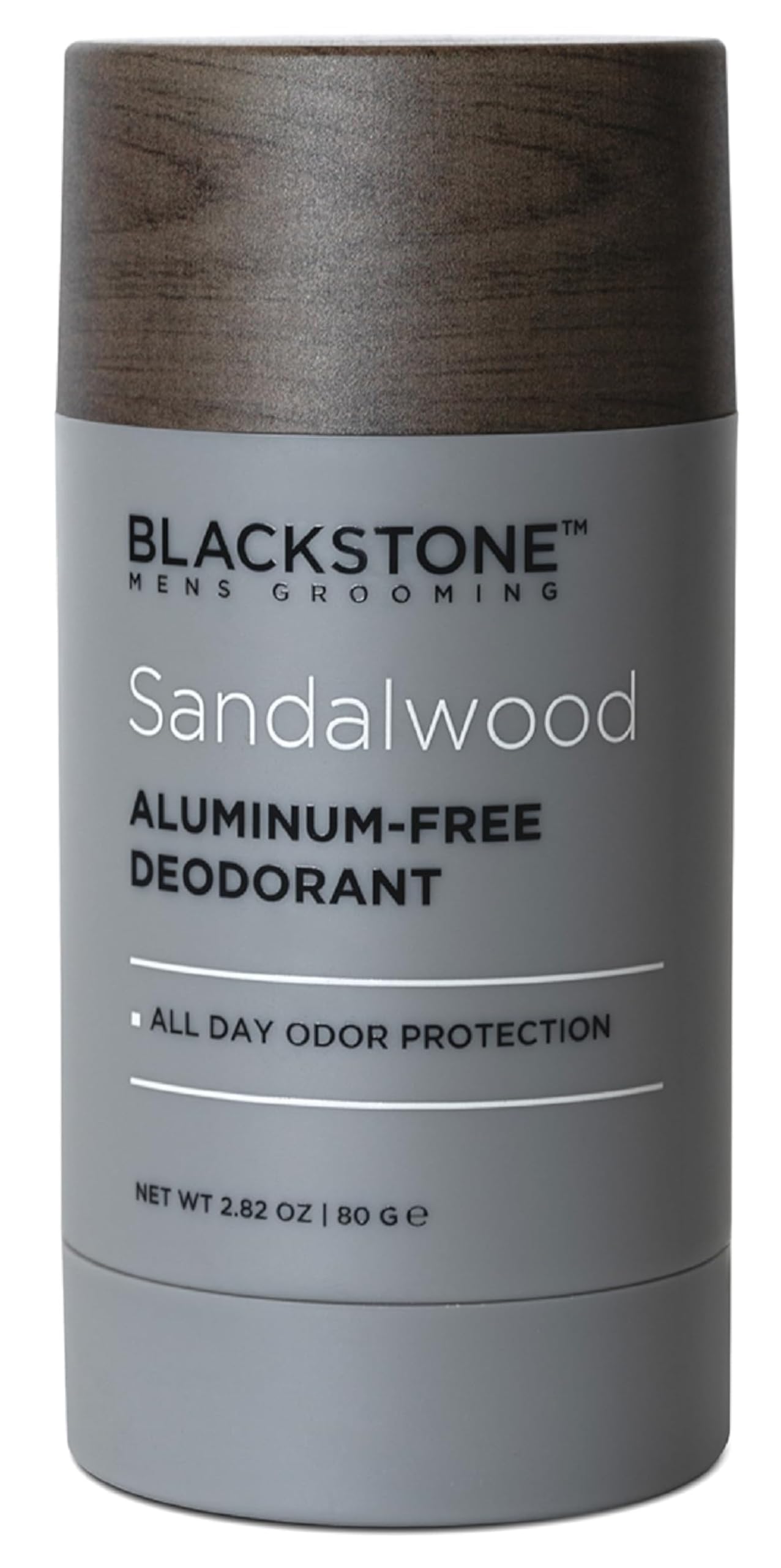 Blackstone Men's Grooming Aluminum-Free Deodorant - All Day Odor Protection - Long Lasting Protection - Sandalwood (2.82 oz) Beauty and Personal Care Blackstone