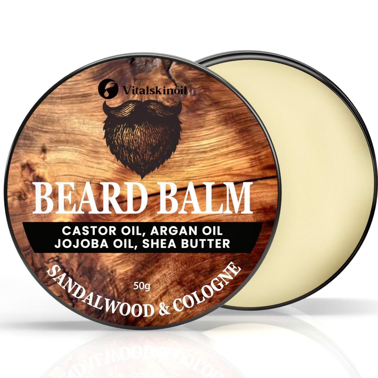 Beard Balm for Men, Cologne Beard Butter for men Beauty and Personal Care VITALSKINOIL