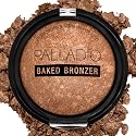 Palladio Baked Bronzer, Highly Pigmented and Easy to Blend, Shimmery Bronzed Glow, Use Dry or Wet, Lasts all day long, Provides Rich Tanning Color Beauty & Personal Care Palladio