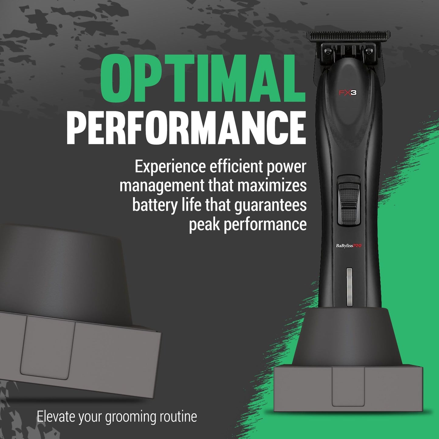 Tomb 45 Power Pod - Compatible with Babyliss FX3 Hair Trimmers - Wireless Charger for Hair Trimmer Beauty and Personal Care Tomb 45
