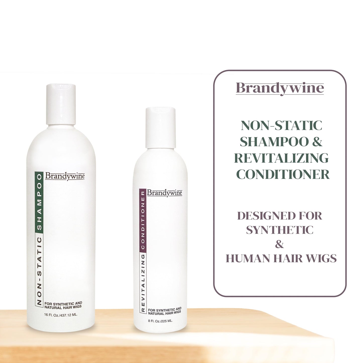 Natural & Synthetic Hair Kit, Shampoo and Conditioner Set, Value Pack Hair Care Beauty & Personal Care Brandywine