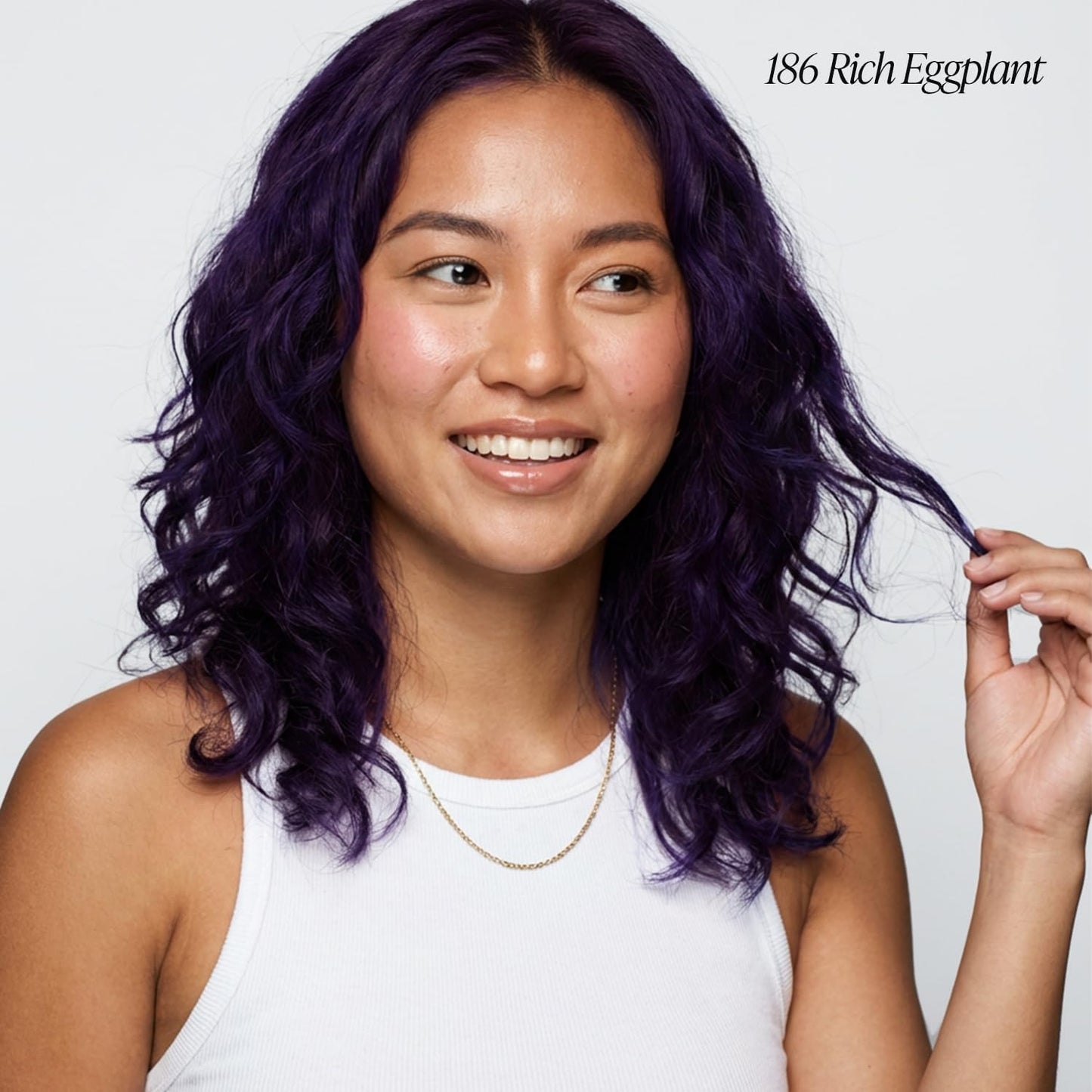 Adore Semi Permanent Hair Color (186 Rich Eggplant) (2 Pack) | Vegan & Cruelty-Free Purple Hair Dye | No Ammonia, No Peroxide, No Alcohol | 4 Fl Oz Beauty & Personal Care Adore