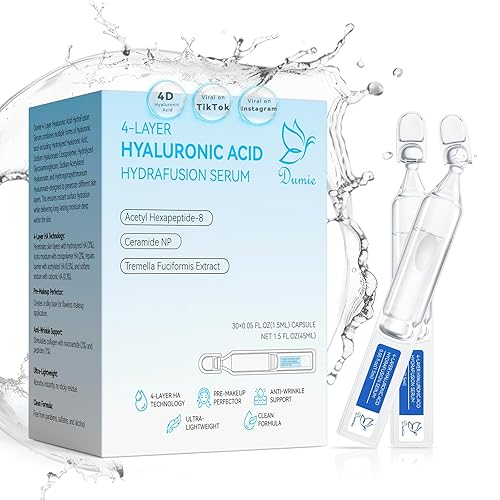 3% Hyaluronic Acid Serum for Face, Anti-Aging Hydrating Serum with 20,000 ppm Ceramide NP & 10,000ppm Acetyl Hexapeptide-8, Korean Skincare ultra Beauty & Personal Care Dumie