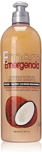 EMERGENCIA Toque Magico Coconut Intensive Moisture Split Ends Shampoo, 16 Oz, 16 Ounces Beauty & Personal Care Emergencia