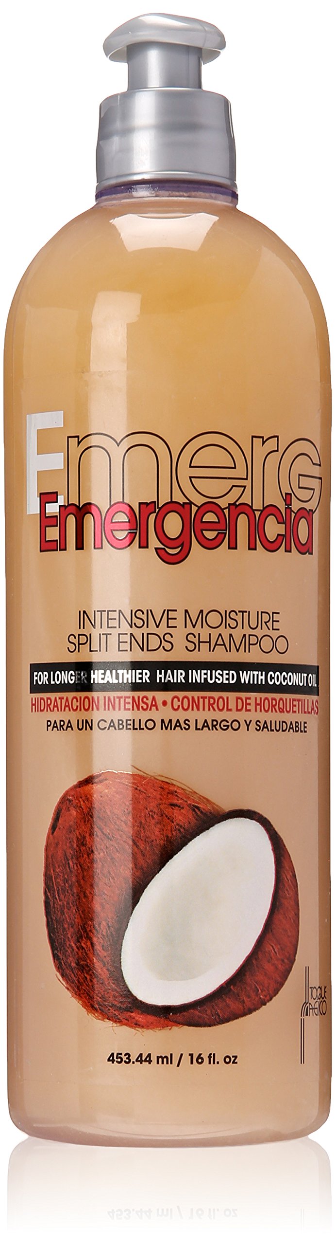 EMERGENCIA Toque Magico Coconut Intensive Moisture Split Ends Shampoo, 16 Oz, 16 Ounces Beauty & Personal Care Emergencia