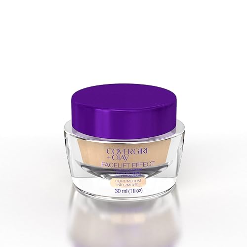 COVERGIRL +Olay Facelift Effect Firming Makeup Light/Medium 340 1 Fl Oz (packaging may vary) Beauty & Personal Care COVERGIRL
