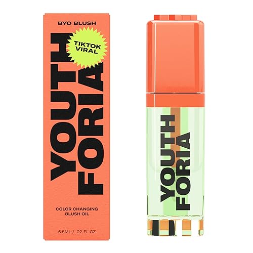 Youthforia BYO Blush, Color Changing Blush Oil, Reacts To Skin’s Natural pH For Your Instant Perfect Shade, Blendable Formula, Vegan & Cruelty-Free Beauty & Personal Care Youthforia