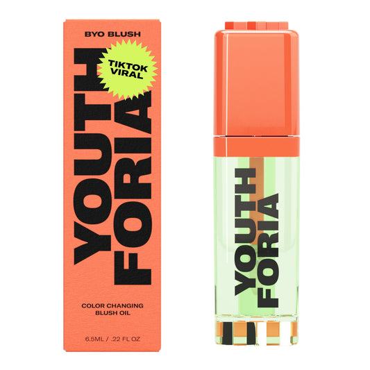 Youthforia BYO Blush, Color Changing Blush Oil, Reacts To Skin’s Natural pH For Your Instant Perfect Shade, Blendable Formula, Vegan & Cruelty-Free Beauty & Personal Care Youthforia