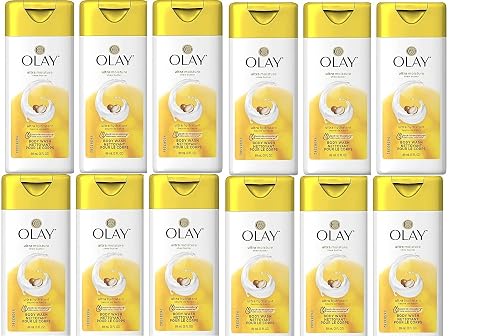 Olay Body Wash 3 Ounce Moisture Shea Butter (12 Pieces) (88ml) Beauty & Personal Care Olay