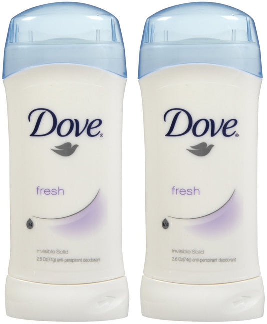 Dove Invisible Solid Fresh Anti Perspirant Deodorant, 2.6 Ounce - 6 per case. Beauty and Personal Care Dove