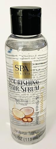 Spa Luxury nourishing hair serum coconut oil Beauty & Personal Care Spa Luxury