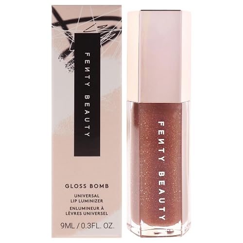 Gloss Bomb Universal Lip Luminizer - 05 Hot Chocolit by Fenty Beauty for Women - 0.3 oz Lip Gloss Beauty & Personal Care FENTY BEAUTY