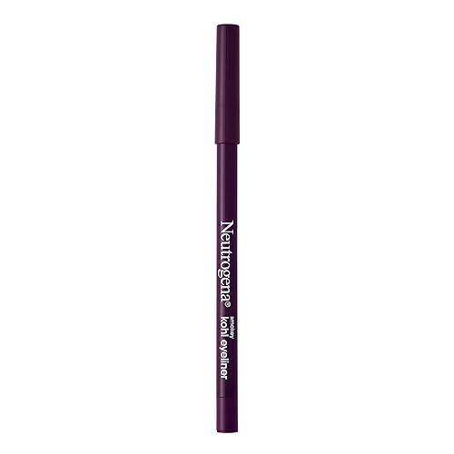 Neutrogena Smokey Kohl Eyeliner with Antioxidant Vitamin E, Water-Resistant & Smooth-Gliding Eyeliner Makeup, Rich Plum, 0.014 oz Beauty & Personal Care Neutrogena