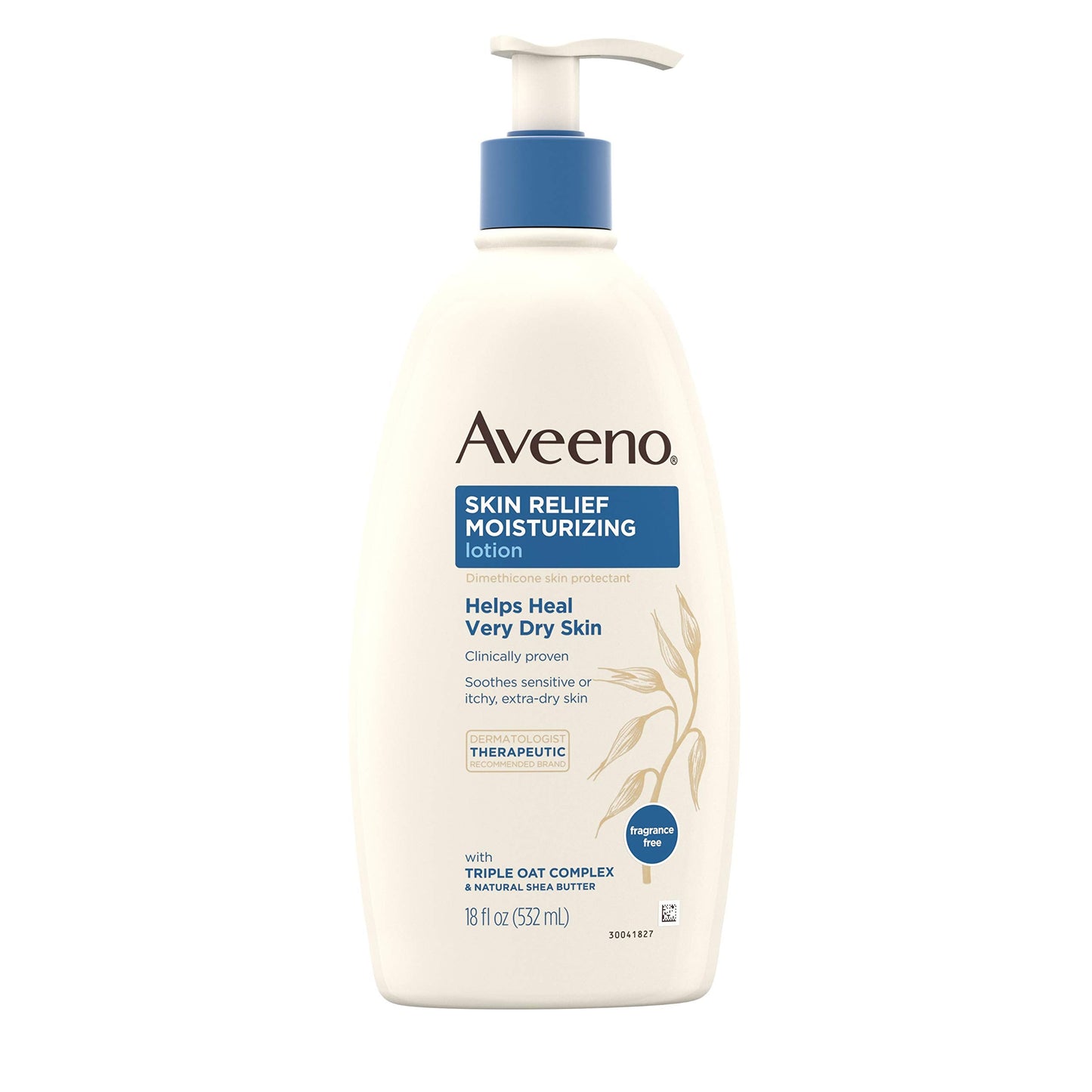 Aveeno Skin Relief 24-Hour Moisturizing Lotion for Sensitive Skin with Natural Shea Butter & Triple Oat Complex, Unscented Therapeutic Lotion Beauty & Personal Care Aveeno