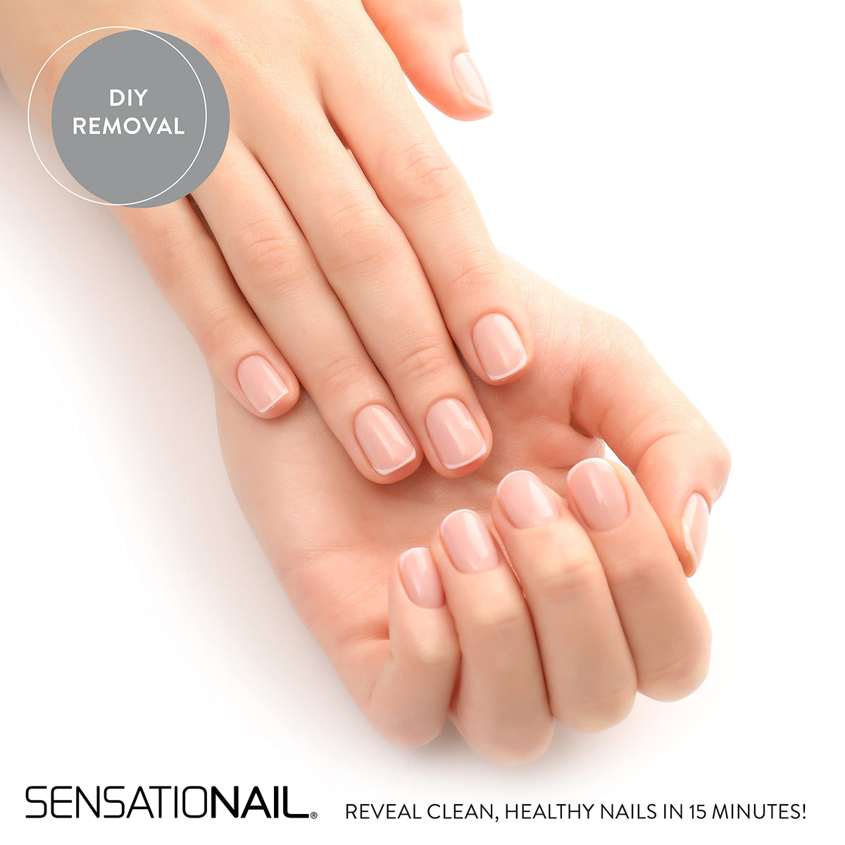 Sensationail Gel Nail Polish Removal Kit, Acetone Dropper, 4-Way Nail Buffer and Manicure Stick, Easily Soak Off without Damage or Hassle, Silver, 30 Beauty & Personal Care Sensationail