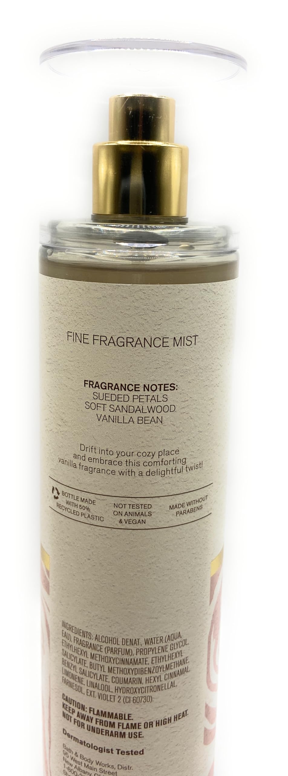 Bath and Body Works Fresh Vanilla Blossoms Fine Fragrance Mist 8 Fluid Ounce Body Spray (2023 Limited Edition) Beauty & Personal Care Bath & Body Works