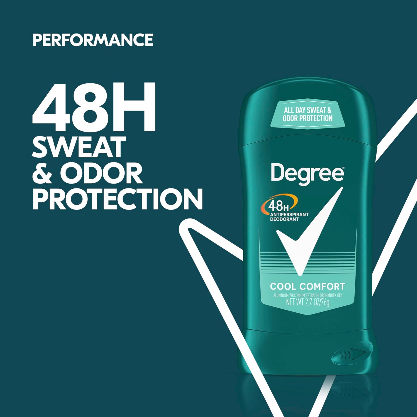 Degree Men Antiperspirant Deodorant Stick Cool Comfort 48 Hour Protection Non Irritating 2.7 oz Beauty & Personal Care Degree
