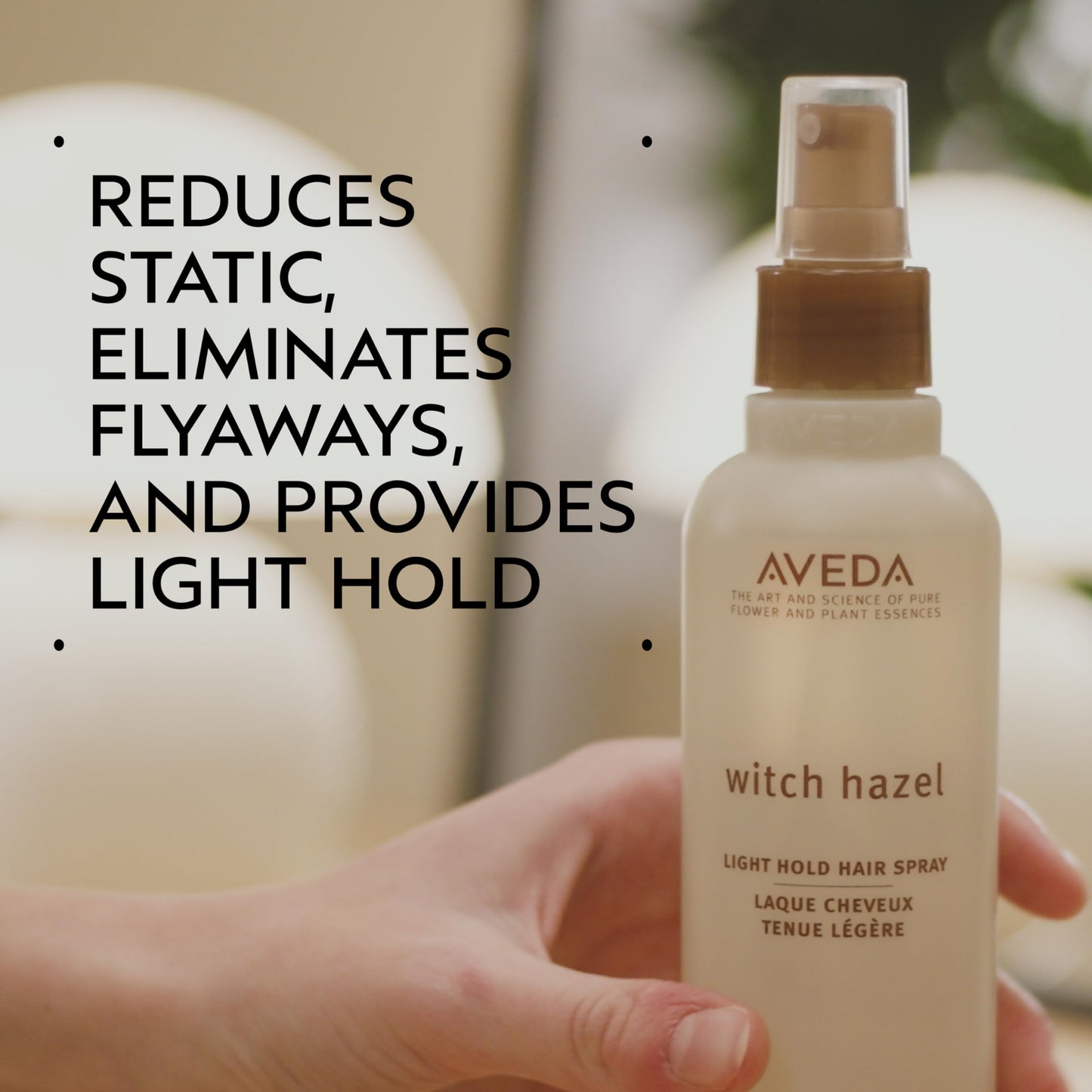 Aveda Witch Hazel Light Hold Hair Spray | Non-Aerosol Spray | for Fine and Medium Hair Types, 8.5 Fl Oz Beauty & Personal Care Aveda