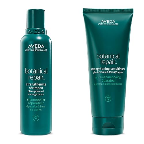 Aveda Botanical Repair Strengthening Shampoo & Conditioner Set | Strengthens & Repairs Damaged Hair | Helps Prevent Breakage | Bond-Building | Beauty & Personal Care Aveda