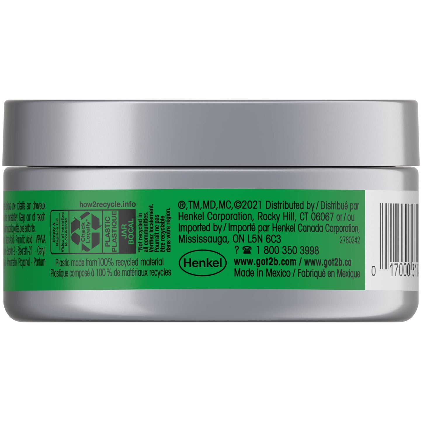 Schwarzkopf Got 2B Daring Texturizing Clay 2 Ounce Beauty & Personal Care Got2B
