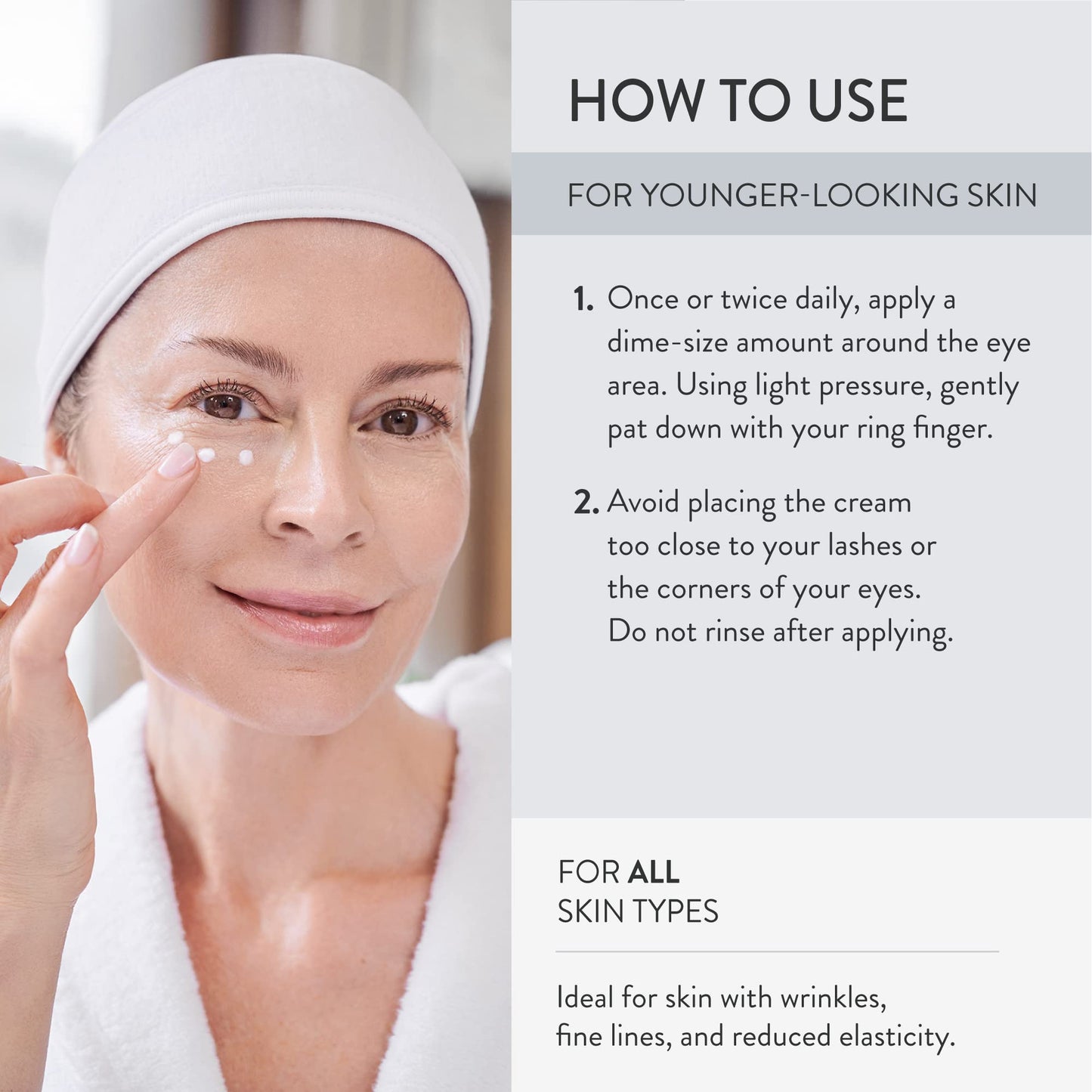 Lancer Skincare | Eye Contour Lifting Cream | Anti Aging Cream with Hyaluronic Acid and Diamond Powder | Under Eye Brightener for Dark Circles Beauty & Personal Care Lancer