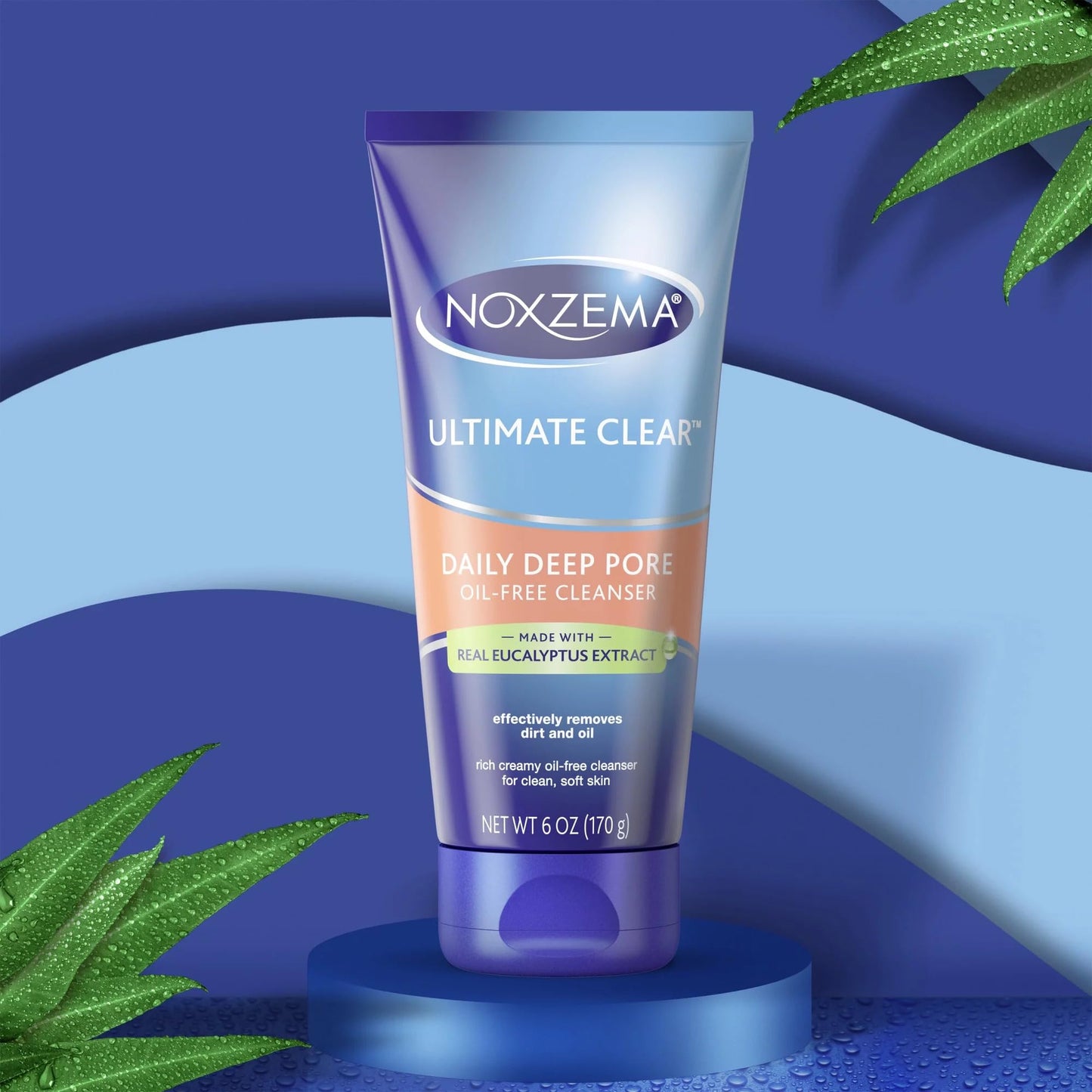 Noxzema Ultimate Clear Daily Deep Pore Cleanser, 6 Ounce (Pack of 3) Beauty & Personal Care Noxzema