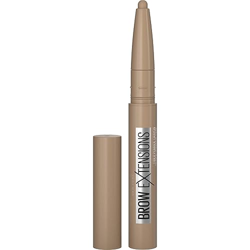 Maybelline New York Brow Extensions Fiber Pomade Crayon Eyebrow Makeup, 248 Light Blonde Beauty & Personal Care MAYBELLINE