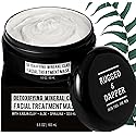 RUGGED & DAPPER - Premium Face Mask for Men - Deep Pore Cleansing Treatment - Fights Blackheads + Acne + Excess Oil - USA Made with Natural Kaolin Beauty & Personal Care RUGGED & DAPPER