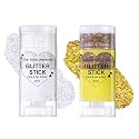 Body Glitter Stick,Mardi Gras Accessories,Sparkling Face Hair Glitter,Mermaid Sequins Chunky Glitter Face Paint,Singer Concert Outfit Festival Rave Beauty & Personal Care MINXUEYEN