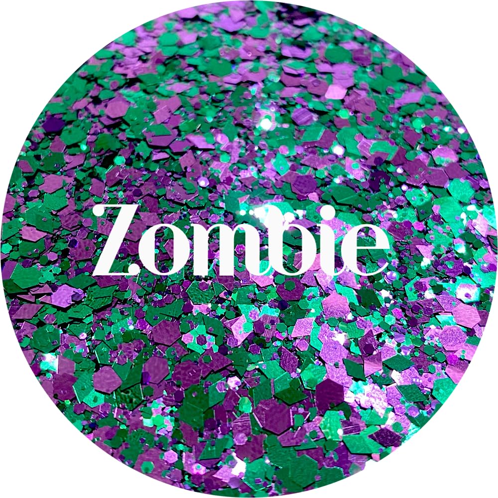 Purple Polyester Glitter | Craft Glitter | Glitter for Arts & Crafts | Tumblers | Cosmetics | Nails | Epoxy Resin Art | Slime | DIY | Body Glitter | 1 Beauty & Personal Care Glitter Heart Co.