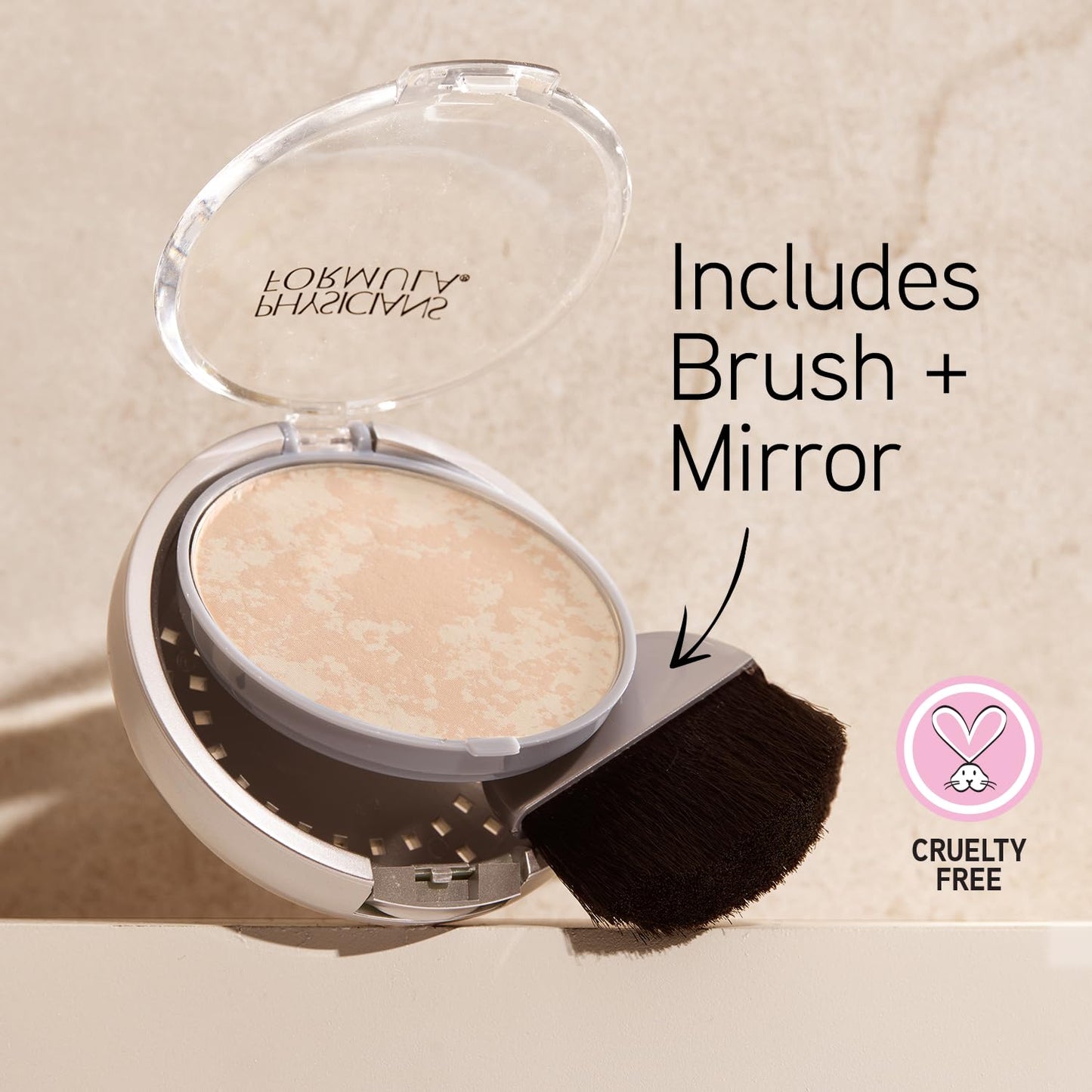 Physicians Formula Mineral Wear Talc-Free Face Powder, Light Coverage Mineral Makeup for Sensitive Skin - Creamy Natural Beauty & Personal Care Physicians Formula
