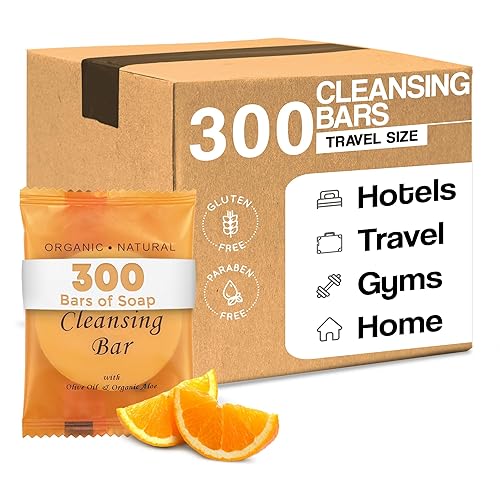 Terra Pure Wild Citrus Cleansing Bar, Travel Size Hotel, 1 oz (Case of 300) Beauty & Personal Care Terra Pure