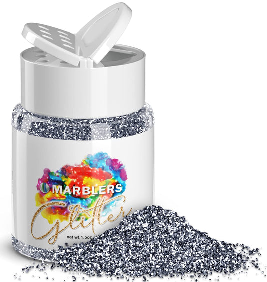 MARBLERS Twinkle Glitter [Graphite Gray] 1.5oz (42g) | Fine | Non-Toxic, Vegan, Cruelty-Free | Face, Body, Eyeshadow, Hair, Festival, Party Makeup | Beauty & Personal Care MARBLERS