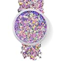 Lilac Purple - Holographic Chunky Glitter Gel for Body, Face, Hair - Vegan & Cruelty Free - Electric Bliss Beauty - Uses Include: Festival Rave Makeup Beauty & Personal Care Electric Bliss Beauty