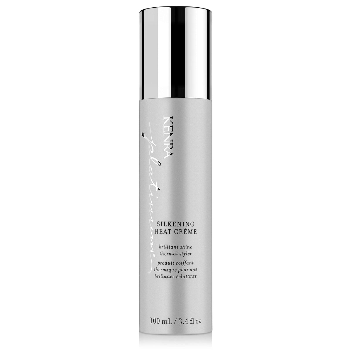 Kenra Platinum Silkening Heat Crème | Brilliant Shine Thermal Styler | Reduces Hot Tool Passes by 50% | Prevents Breakage & Improve Manageability | Beauty & Personal Care Kenra