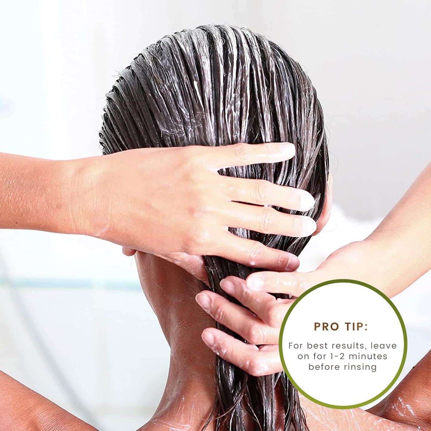 MGA Vegan Hair Conditioner - Organic Formula with Tea Tree for Healthy Hair | Hair Care Product with Natural Herbal Scent | Parabens Silicone Beauty & Personal Care Max Green Alchemy
