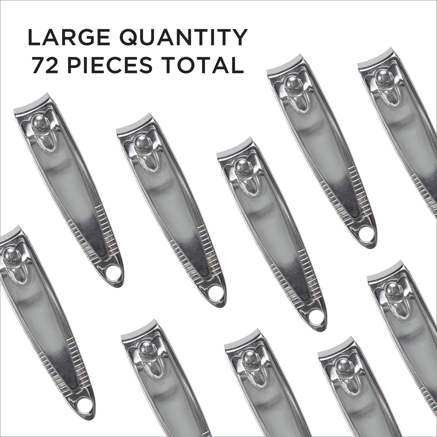 Diane D904 Stainless Steel Nail Clippers with Fold Out File - 72 Count (Pack of 1) Beauty & Personal Care Diane