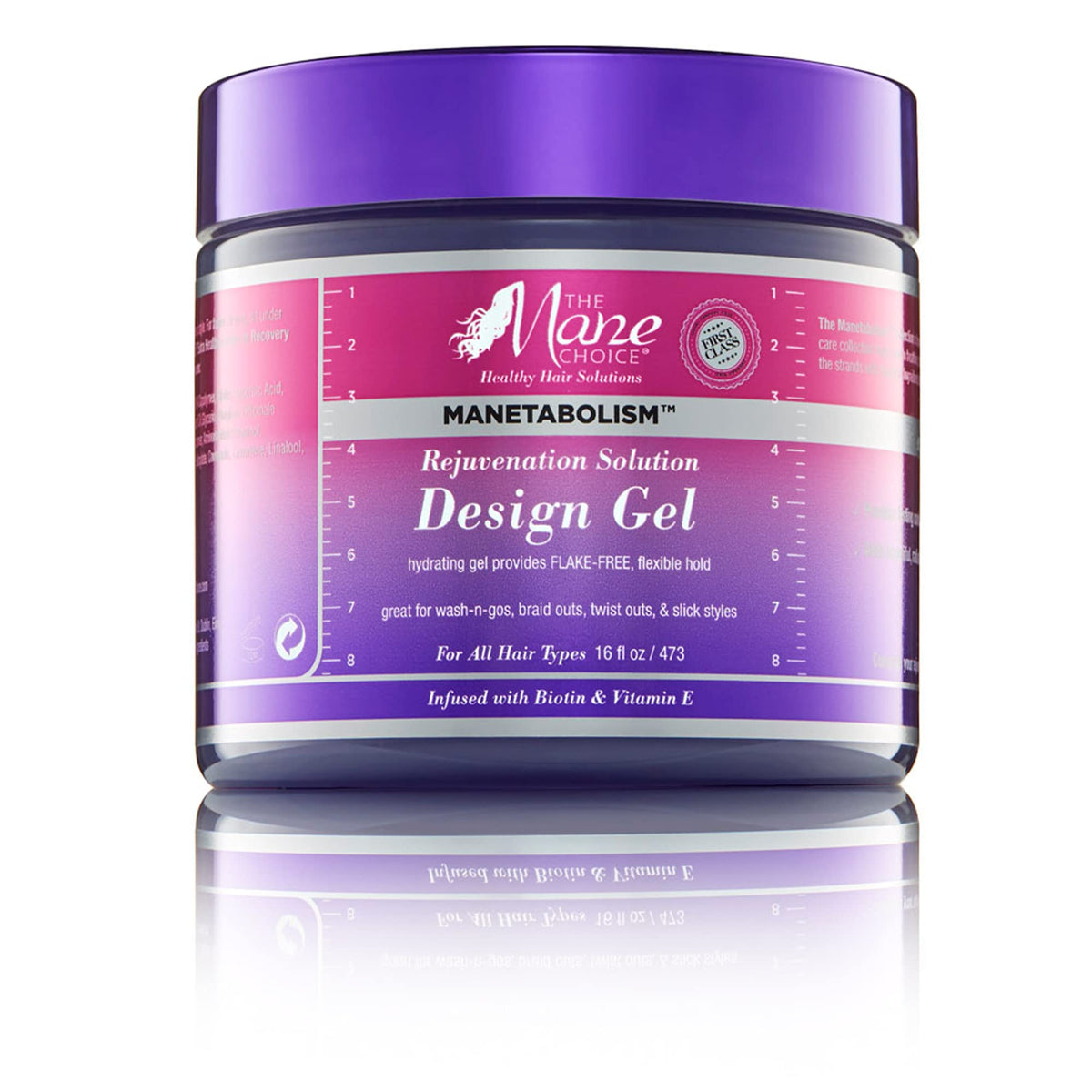 The Mane Choice Manetabolism Rejuvenation Solution Design Hair Gel, Twist & Braid Gel with Lasting Flexible Hold for Hair Shine & Strength, Helps Beauty & Personal Care The Mane Choice