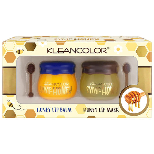 Kleancolor Honey Lip Balm & Mask Set with Honey Dippers Beauty and Personal Care Kleancolor