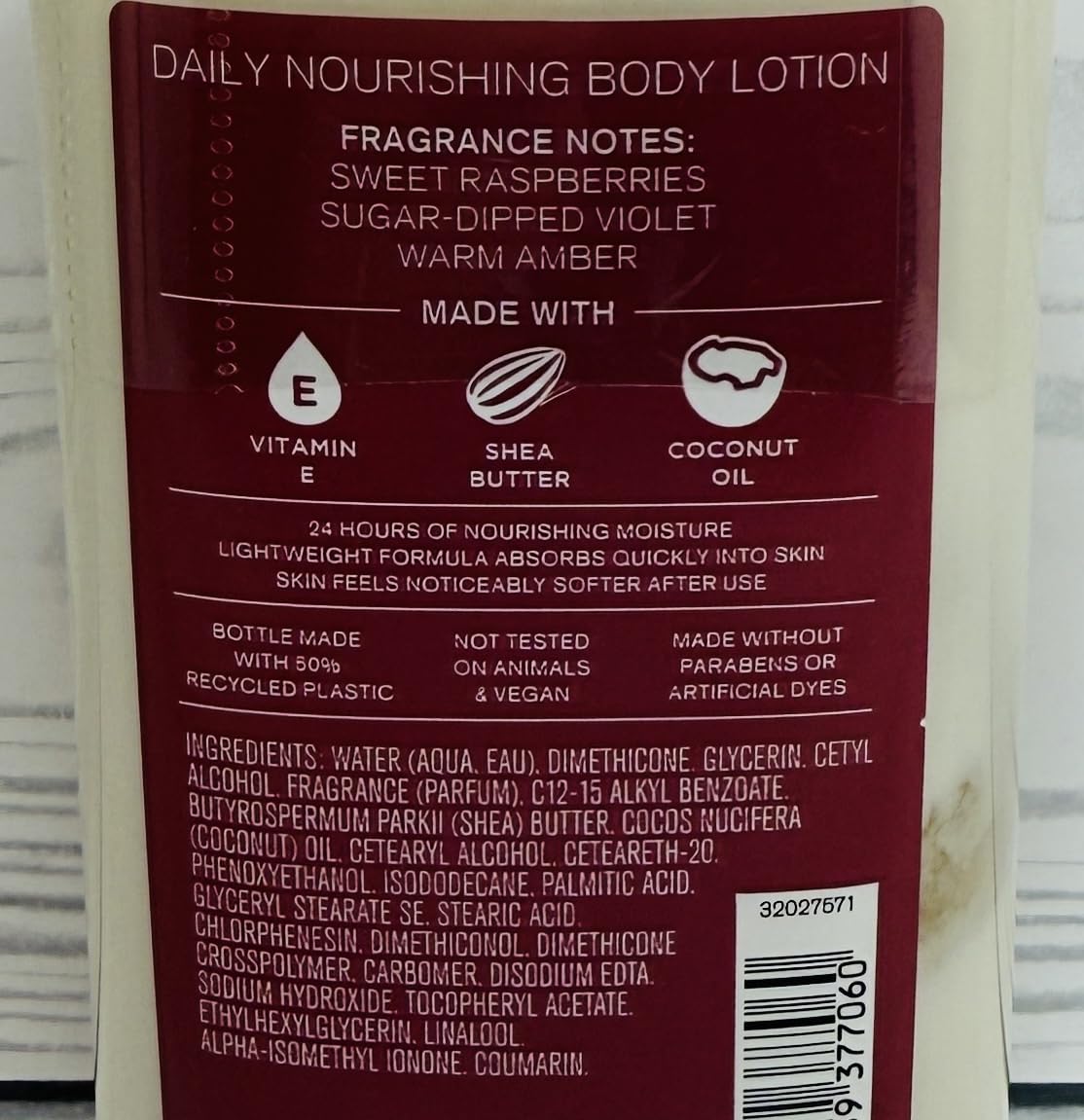 Bath & Body Works Blush Cardigan Body Lotion 8 Ounces Each Pack of 2