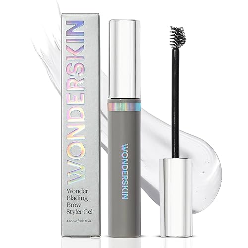 Wonderskin Wonder Blading Brow Styler Gel, Long Lasting Clear Eyebrow Gel, Lightweight and Volumizing Brow Styler Beauty & Personal Care Wonderskin