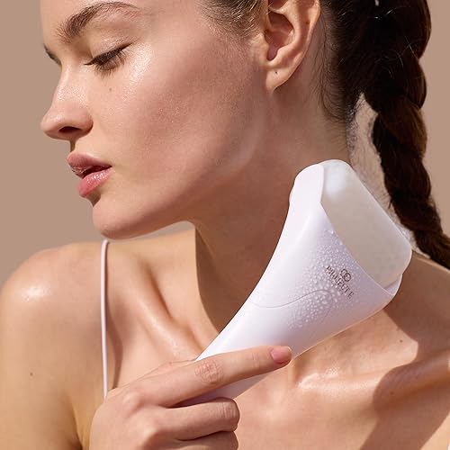 The Ice Roller by Project E Beauty | Cryotherapy Treatment | Facial Massage | Reduce Under Eye Puffiness, Dark Circles | Muscle Soreness Pain Relief Beauty & Personal Care Project E Beauty