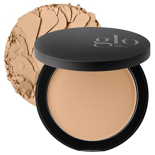 Glo Skin Beauty Pressed Base Powder Foundation, Honey Medium - Buildable Sheer to Full Coverage, Long Wear Face Powder Compact, Pressed Powder Makeup Beauty & Personal Care Glo Skin Beauty