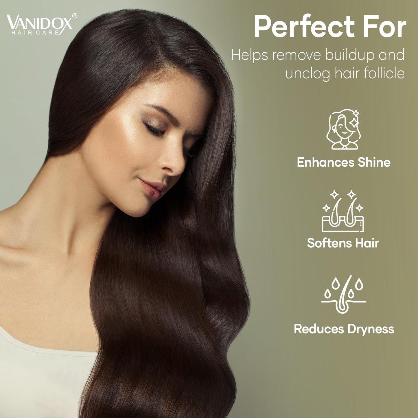 VANIDOX Carbonic Acid Shampoo and Conditioner for Men and Women, Deep Moisturizing Conditioner, Thickens, Softens, & Smooths Set for Hair Growth Beauty & Personal Care VANIDOX