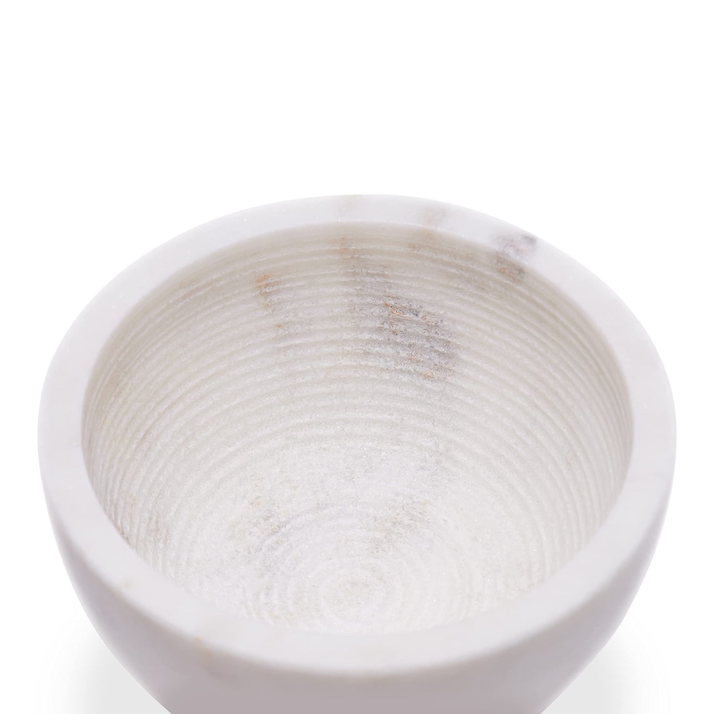 Beau Brummell The Original Marble Shaving Soap Bowl Handmade from 100% Natural Marble with Interior Grooves for Maximum Lather - Heat Retaining Stone Beauty and Personal Care Beau Brummell