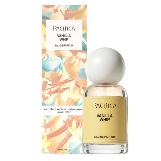 Pacifica Vanilla Whip Eau de Parfum; Sweet Gourmand Perfume for Women Spray | Warm Sugar Almond Bergamot Fragrance, Long Lasting | Botanical Clean Beauty & Personal Care Pacifica