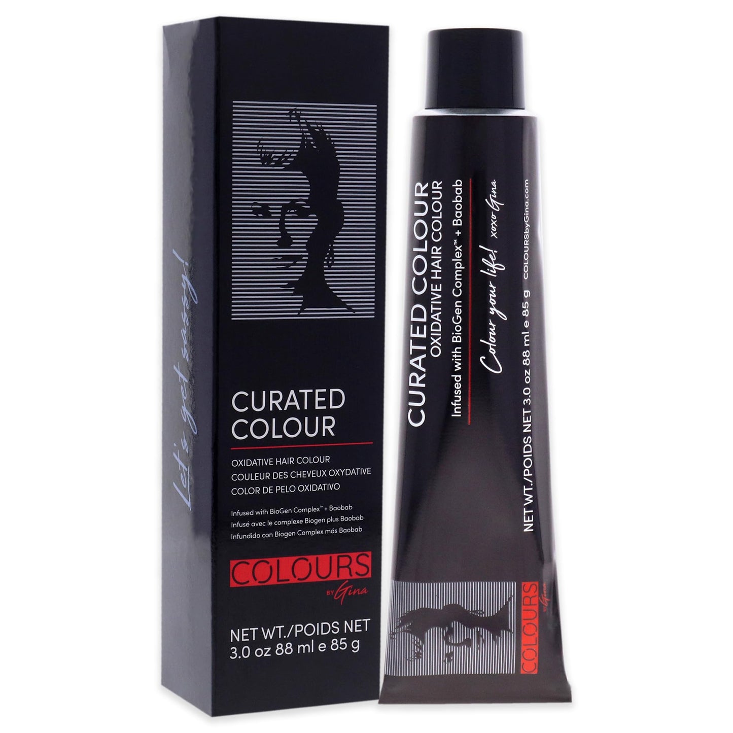 Colours By Gina Curated Colour - 8.1-8B Light Cool Blonde for Unisex - 3 oz Hair Color Beauty & Personal Care Colours By Gina